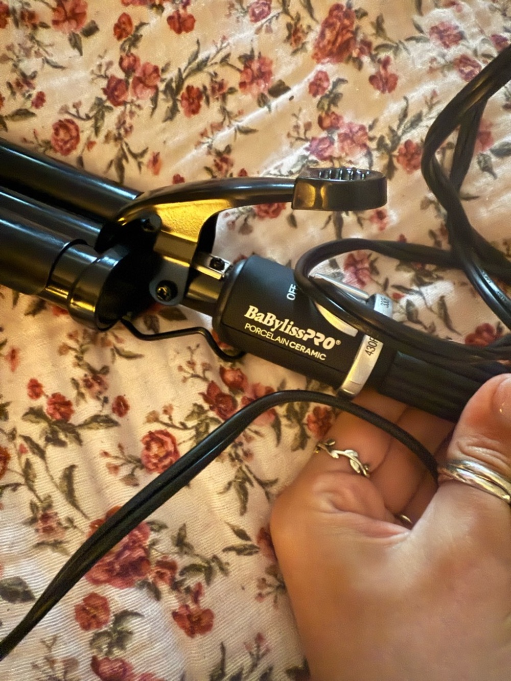 BaBylissPRO Black Porcelain Ceramic Triple Barrel Waver